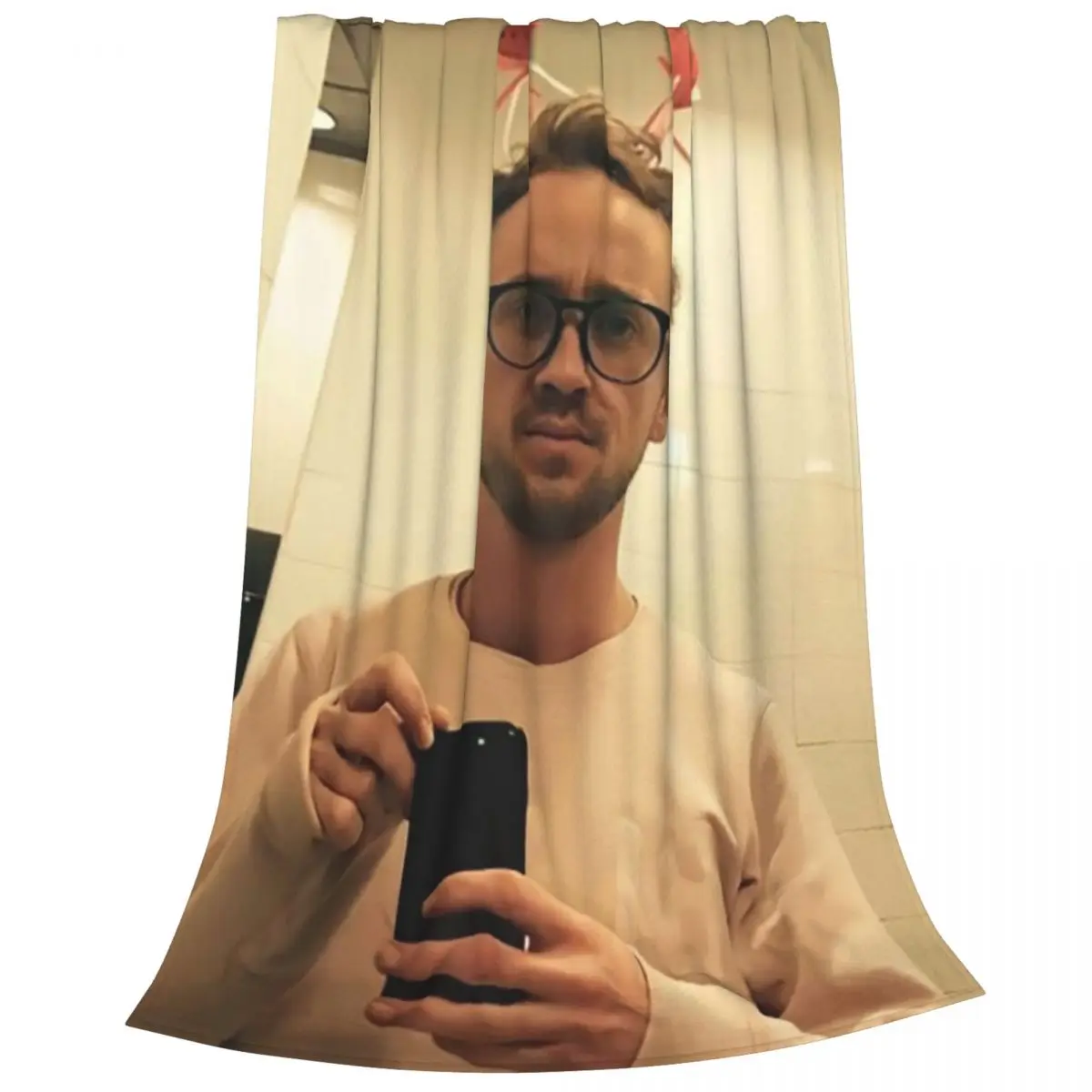 Tom Felton Blanket Blanket Fleece Portable Sofa Throw Blankets For Couch Bedding Travel Throws Bedspread Quilt