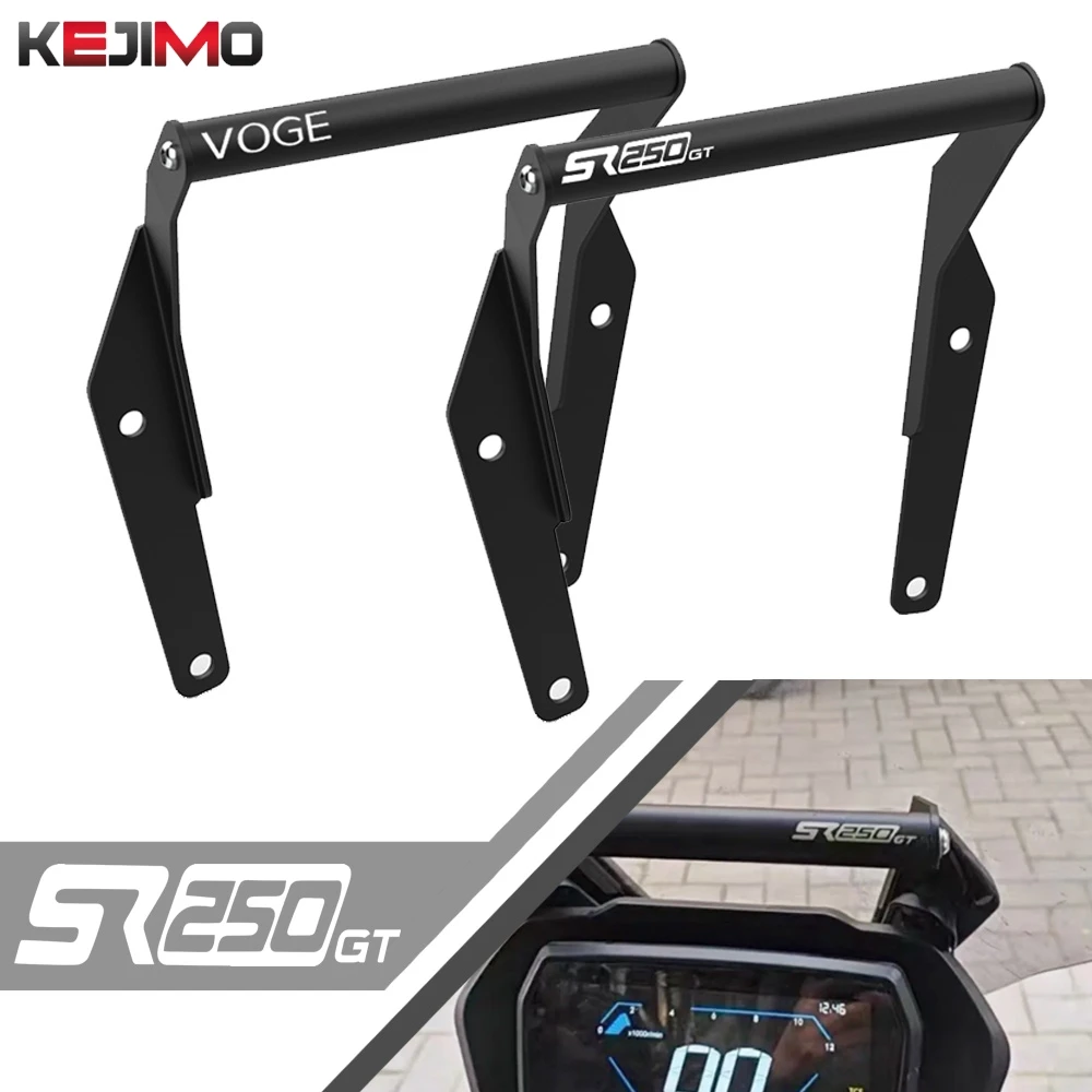 

22MM 2024 2025 2026 Motorcycle GPS Phone Navigation Bracket Front Bar Phone Holder Mount Stand FOR VOGE SR250GT SR 250 GT 250GT