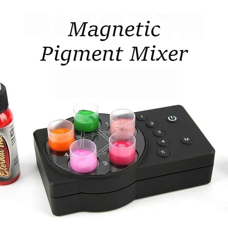 Professional Tattoo Ink Mixer Micropigmentation Pigments Stirrer Men Permanent Makeup Paint Shaker Aesthetic Tattoos Accessory