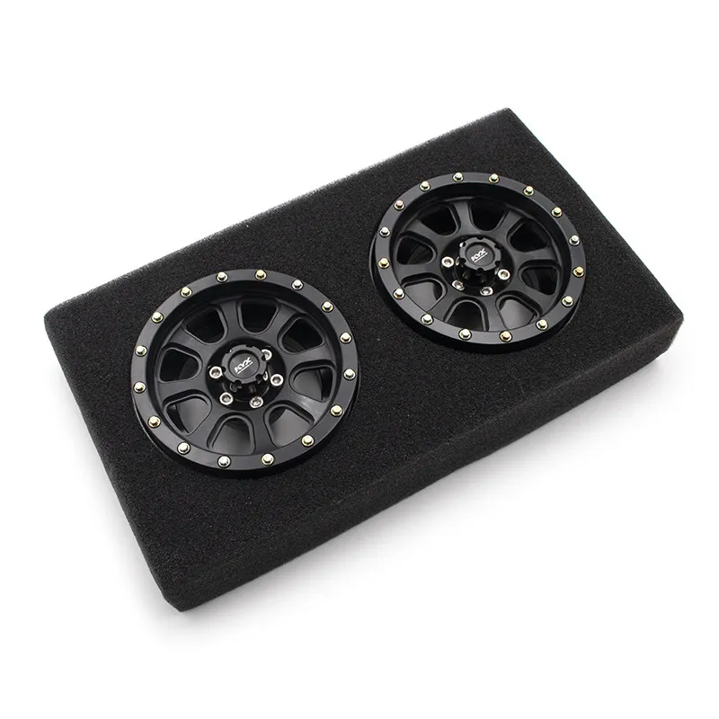 KYX simulation model car 2.2 metal wheels DIY modification aluminum alloy CNC 2.2 clamp tire non stick wheel hub