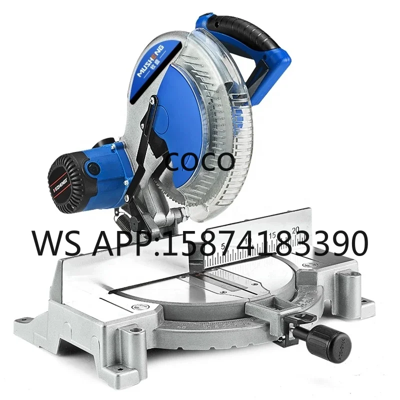 255T Manual UPVC Window Door Cutting Saw – Portable PVC Profile Cutter