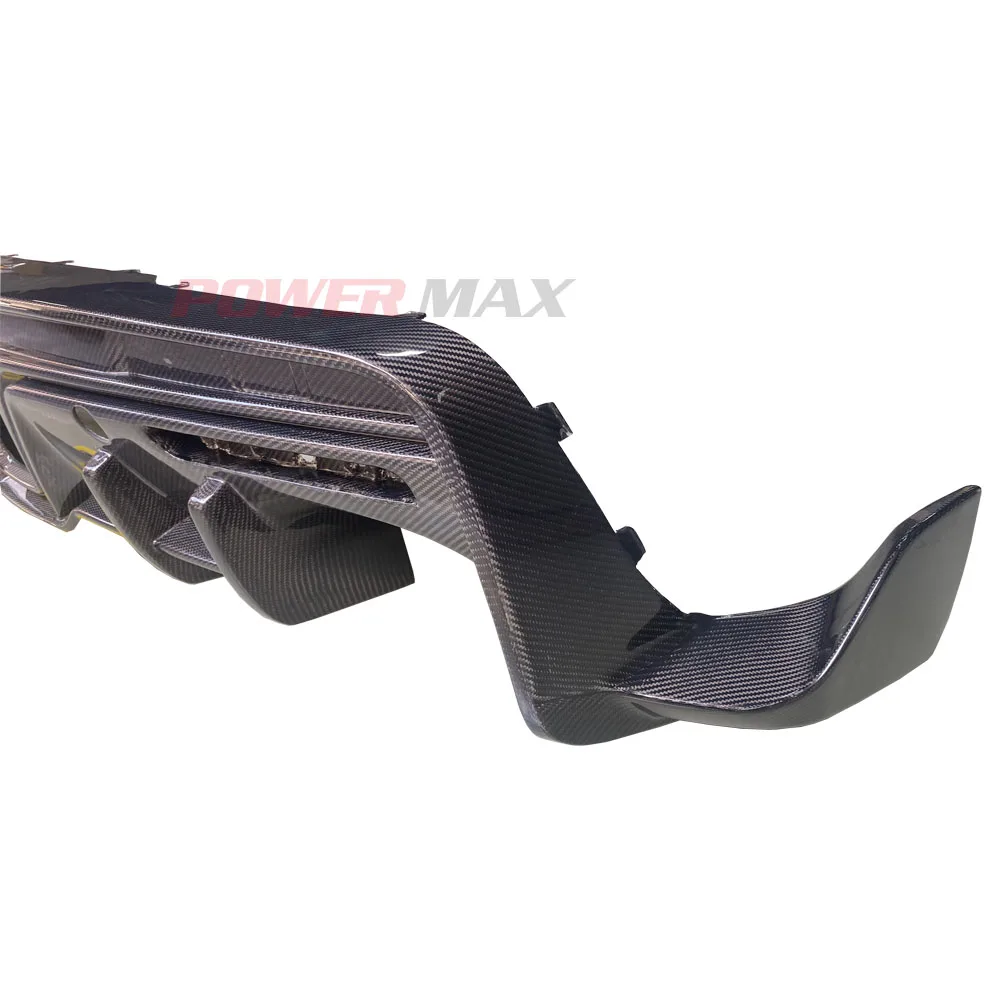Carbon Fiber Toms Style Rear Bumper Lip Diffuser for Toyota GR Supra A90 A91 MK5 Rear Diffuser view 5