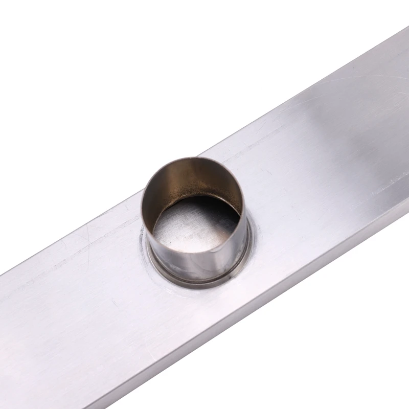 Linear Channel Floor Drain Gate Stainless Steel Deodorization Type Shower Bathroom Drain Cover Invisible Large Displacement Floo
