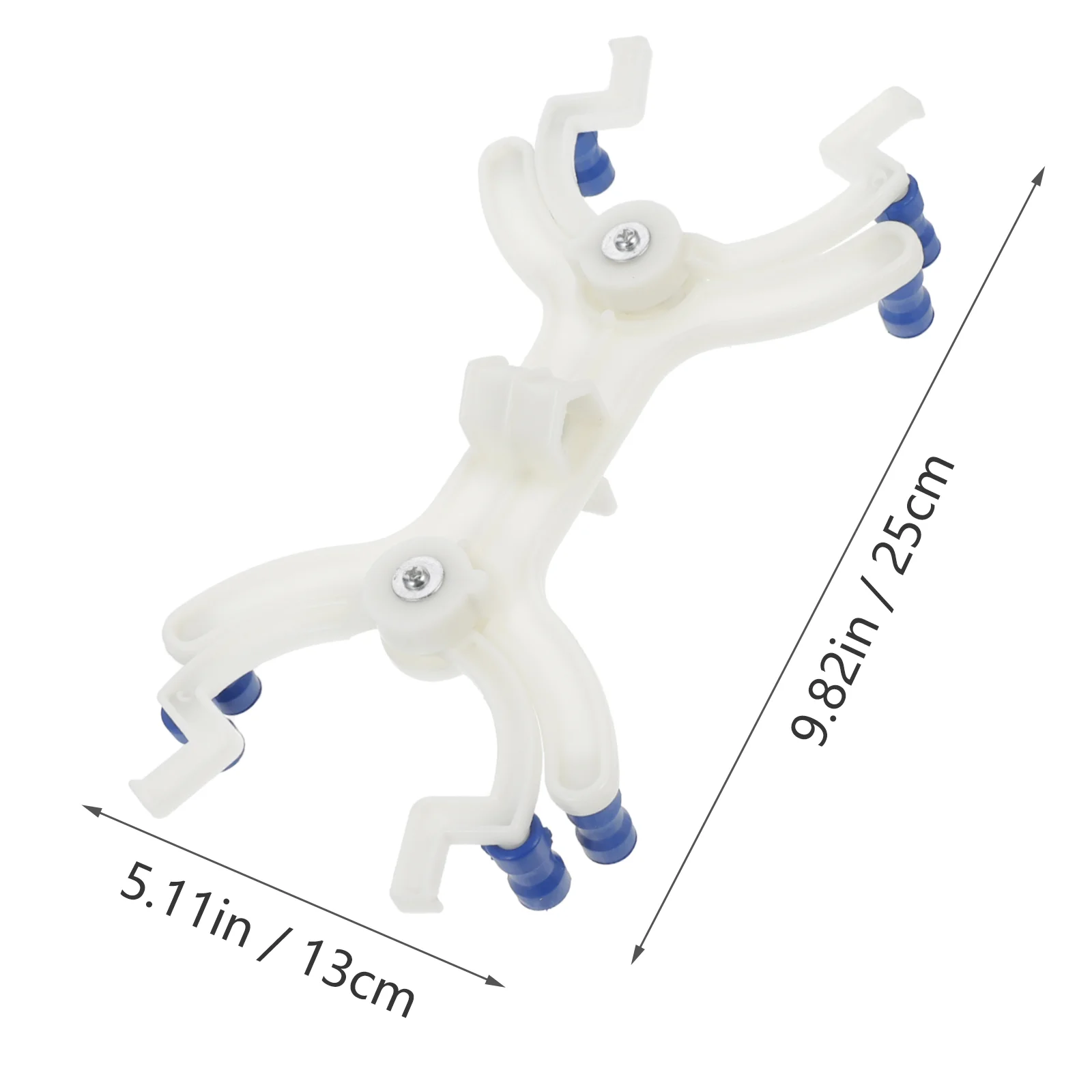 Plastic Titration Clip Stand Spring Loaded Buret Clamp Fixture Style Butterflies