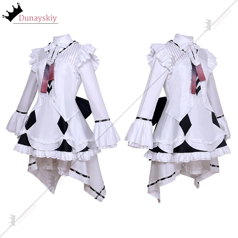 أزياء أنيمي شينونوم إينا التأثيرية S-2XL فستان الخادمة سلسلة Collab: ملابس مشروع Sekaii للهالوين لعب الأدوار
