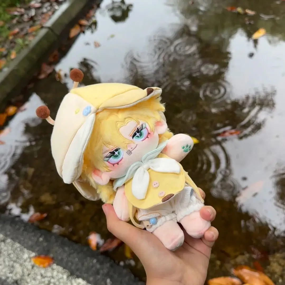 Dio Brando JoJo's Bizarre Adventure Anime 20cm Cartoon Dress-up Plush Dolls Cosplay Cute Stuffed Toys for Children's