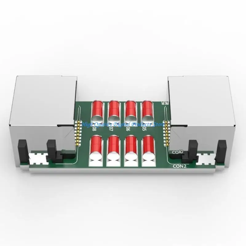 U2JE مقاوم للماء RJ45 موصل مزدوج الرأس في الهواء الطلق مقرنة محول مقرن