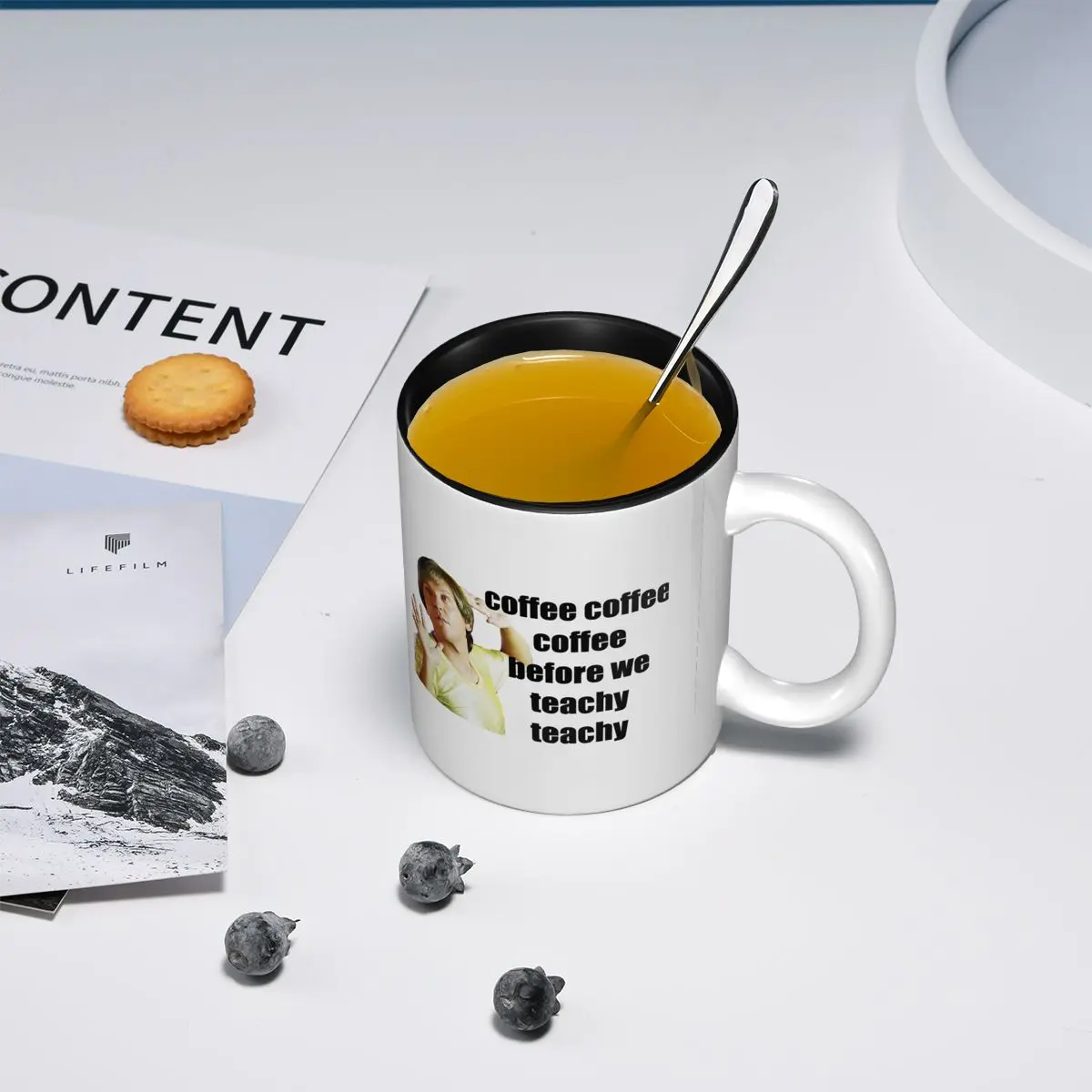 Mr G - Coffe Coffee Coffee Before We Teachy Teachy Mug Funny Ceramic Coffee Cups Tea Mugs Milk Cup Drinkware Gift for Friends