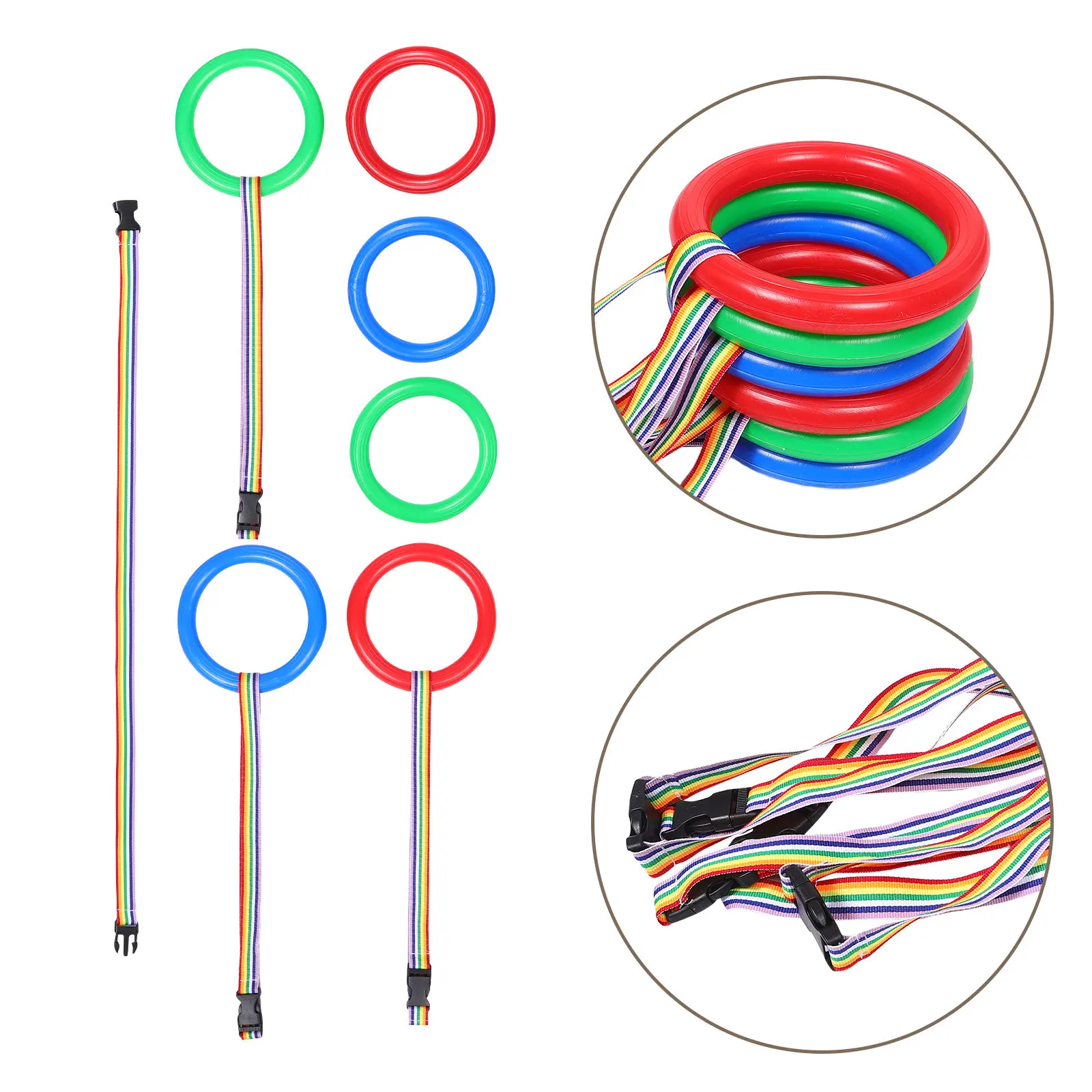 6Pcs Children Walking Rope Safety Transition Leash Preschool Kindergarten Adjustable Colorful Toddler Harness Leashes Soft Skin