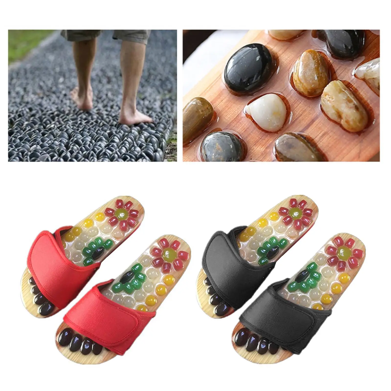 Reflexology Foot Massager Acupressure Massage Slippers Sandals