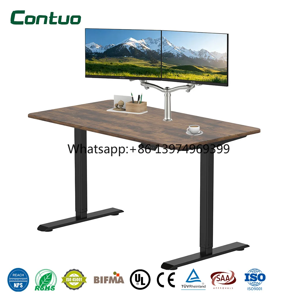 Wholesale Smart Desk Lifting Mechanism Scrivania Da Ufficio Ergonomica Base 2 Legs Assembly Table Standing Desk