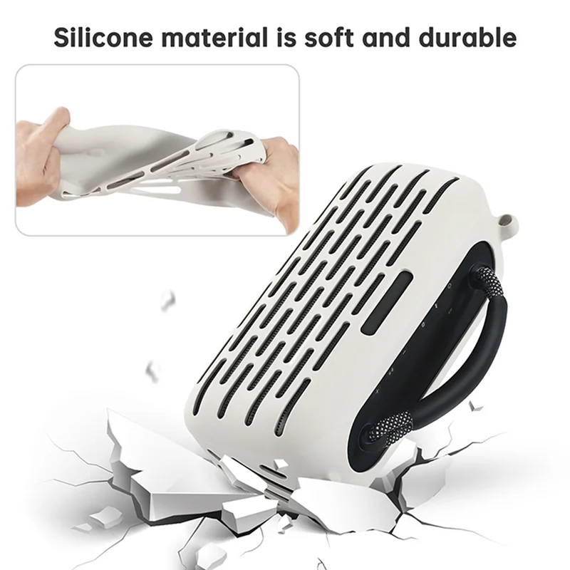 غطاء حماية متين للحمل لمكبر الصوت المحمول Bose Soundlink Max من السيليكون مع حزام كتف مضاد للخدش