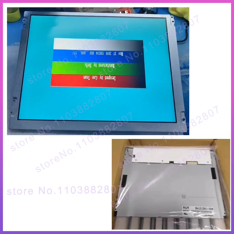 

BA121S01-200 BA121S01-100 Оригинальный 12,1-дюймовый ba121S01-200 100 промышленный ЖК-экран для Mindray IPM12 IMEC12 LCD