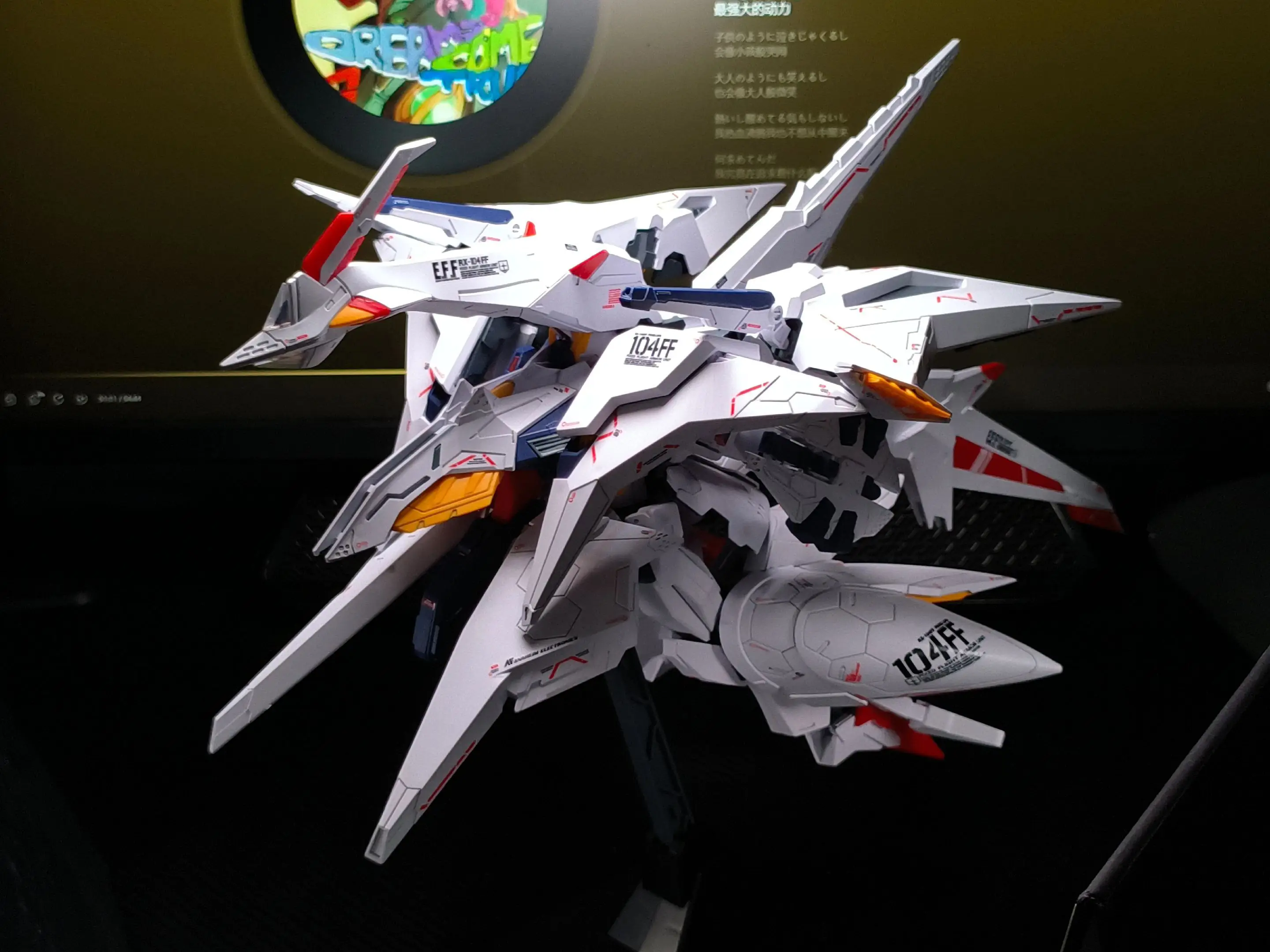 GL MODEL PENELOPE HG 1/144 RX-104FF MINOVSKY FLIGHT SYSTEM MOBILE