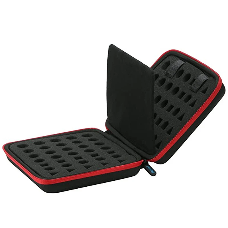 حقيبة حمل صلبة جديدة لألعاب لوحة آر بي جي حزمة النرد إيفا 70 فتحة كيس النرد مع قسم للحقيبة المحمولة