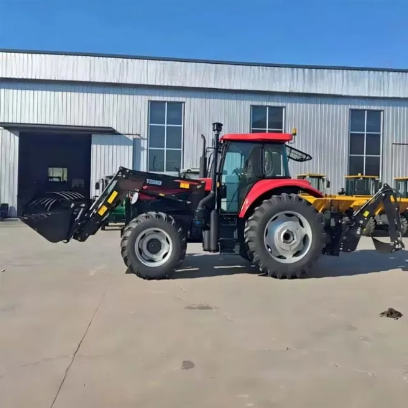 China Tractor 50HP 60HP 70HP 90HP 4WD Agricultural Machine Farm Tractor