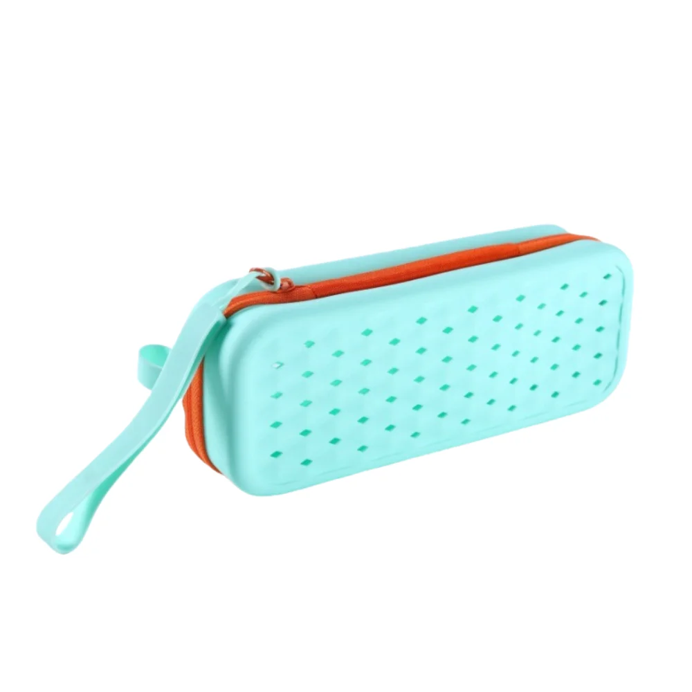 

Portable Silicone Swim Goggle Case Waterproof Soft Swimming Goggles Protection Box with Carabiners Breathable