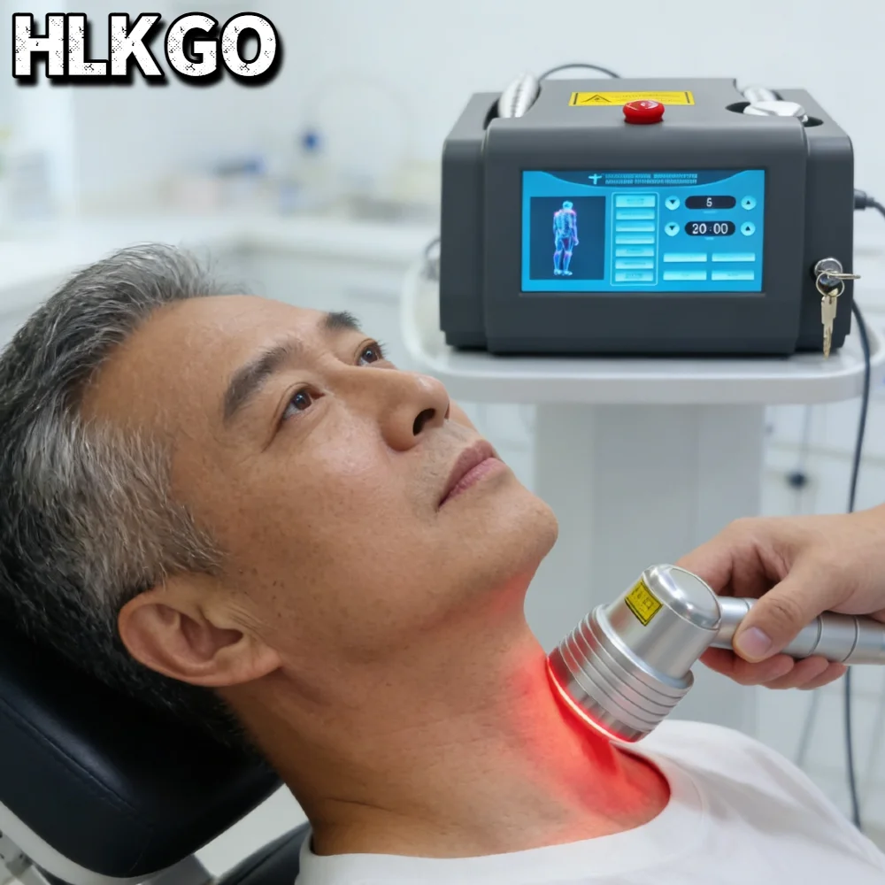 

Professional Dual Wave Laser 1055mW 650nm/808nm, Medical Device for Pain Relief Wound Healing & Recovery