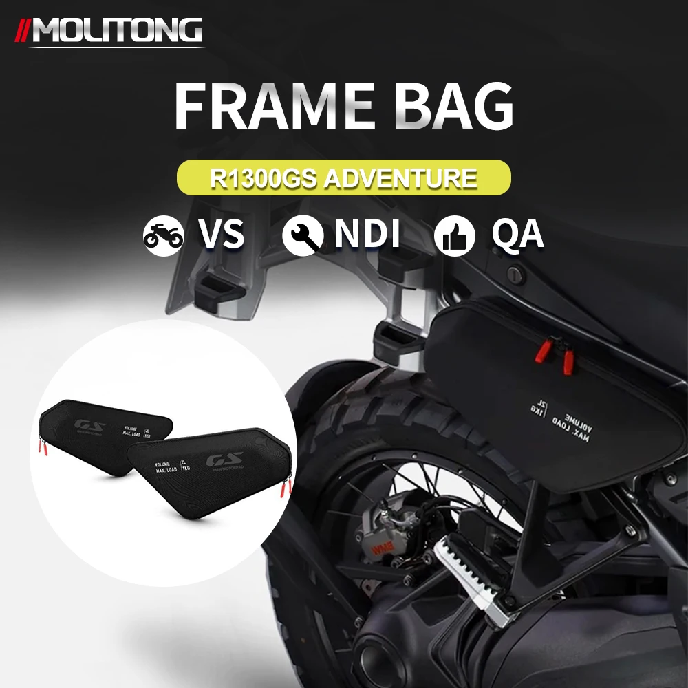 

Новый 2025 2024 для BMW R1300GS Adventure R 1300 GSA R1300 GS ADV, сумка для боковой рамы мотоцикла, сумки для хранения, водонепроницаемая сумка