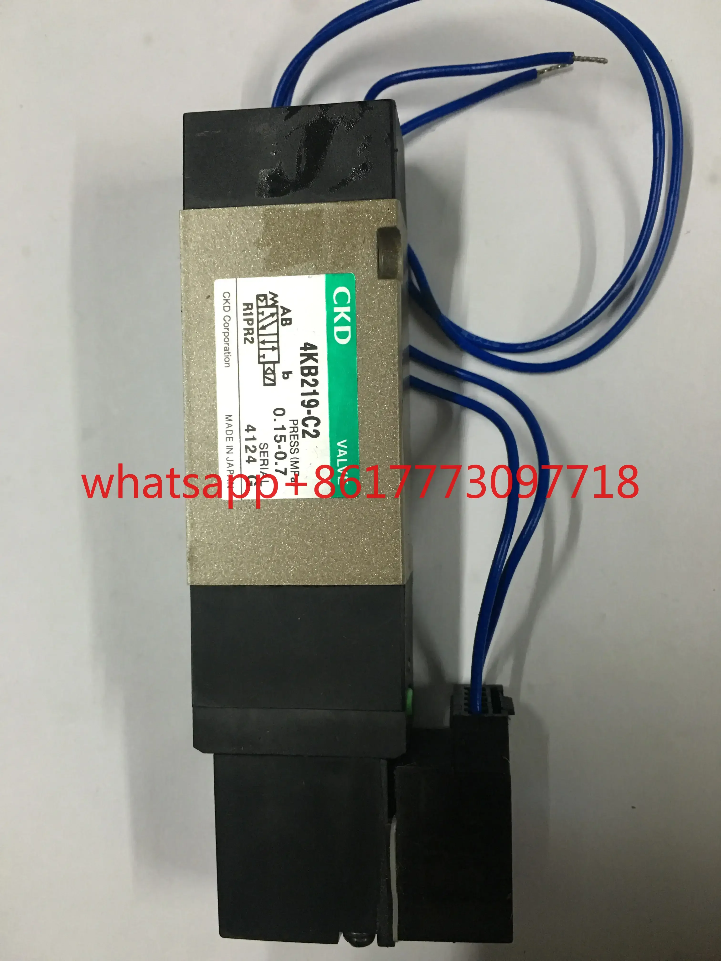 

Электромагнитный клапан Spot CKD 4KB219-00-C2AC110/AC220/DC24