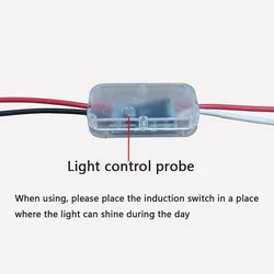 Light Sensor Switch Only Work In Night Automatic Auto on Off Photocell Street Light Switch DC 3.7V 5V 12V 24V 5A