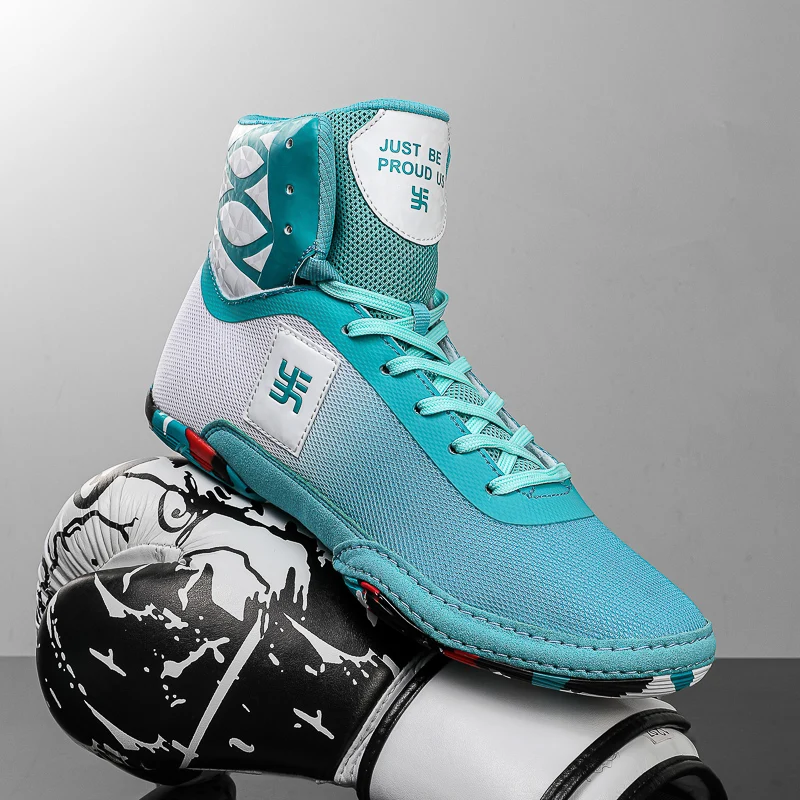 

Non Slip Men Wrestling Shoes Professional Male Wrestling Footwears Size 36-45