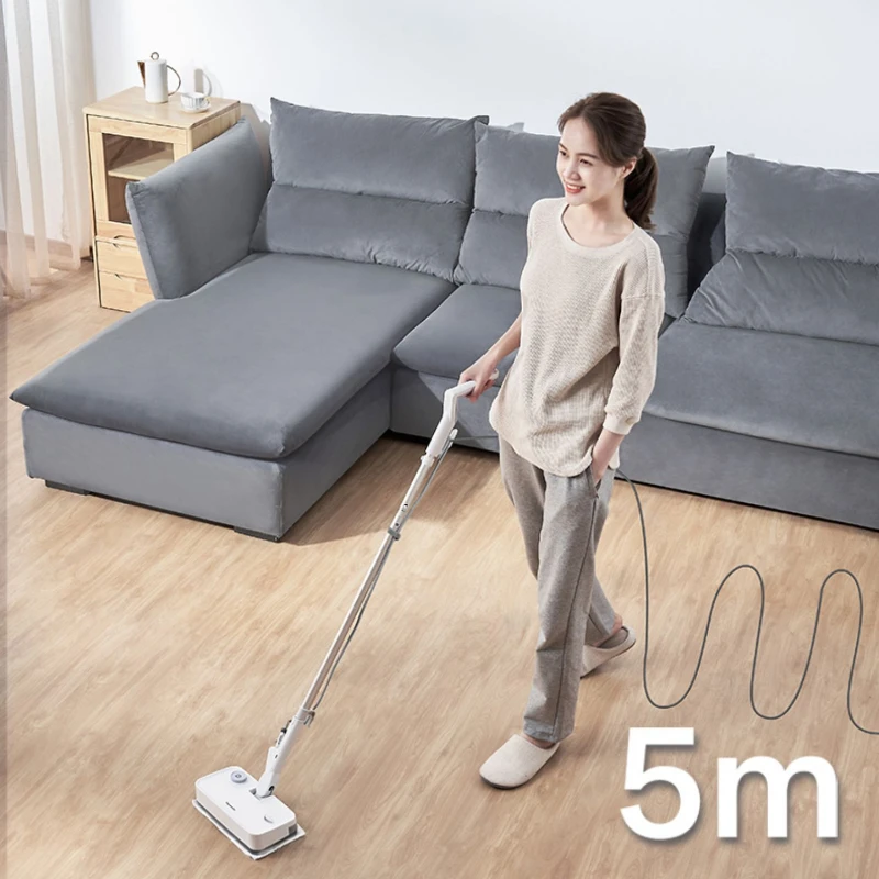 Electric Mop High Temperature Steam Mop Home Non-wireless Disinfection Integrated Electric Mop Cleaning Machine паровая швабра