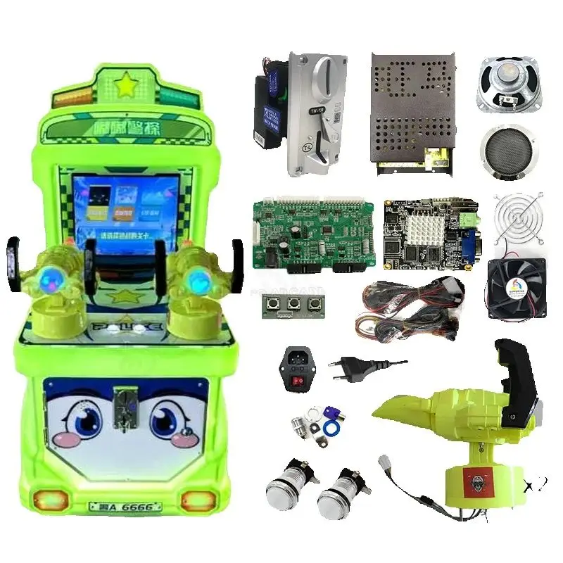 Arcade Joystick Warhawk Children's Aircraft Kit Simulator Kit Adult Street Kits Coin Operated For Arcade Shooting Game