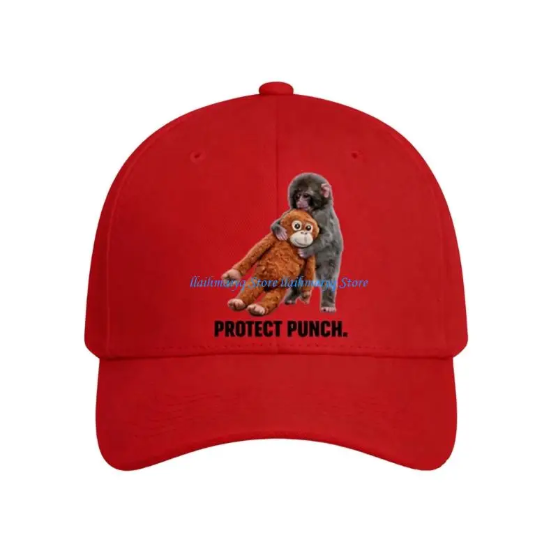 

573B Stylish Cotton Baseball Cap Popular Print Sun Hat For Adult Teens