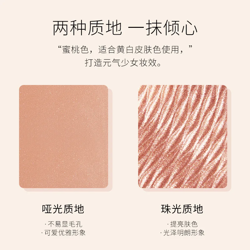 Novo Gezicht Verlichtende Contourpoeder Natuurlijke Verhelderende Dimensie Contour Blush Markeerstift Palet