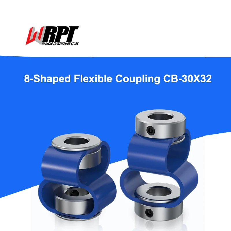 8-Shaped Flexible Coupling CB-30X32 Elastic Encoder Coupler With German Glue For CNC Servo Motor Encoder Connection