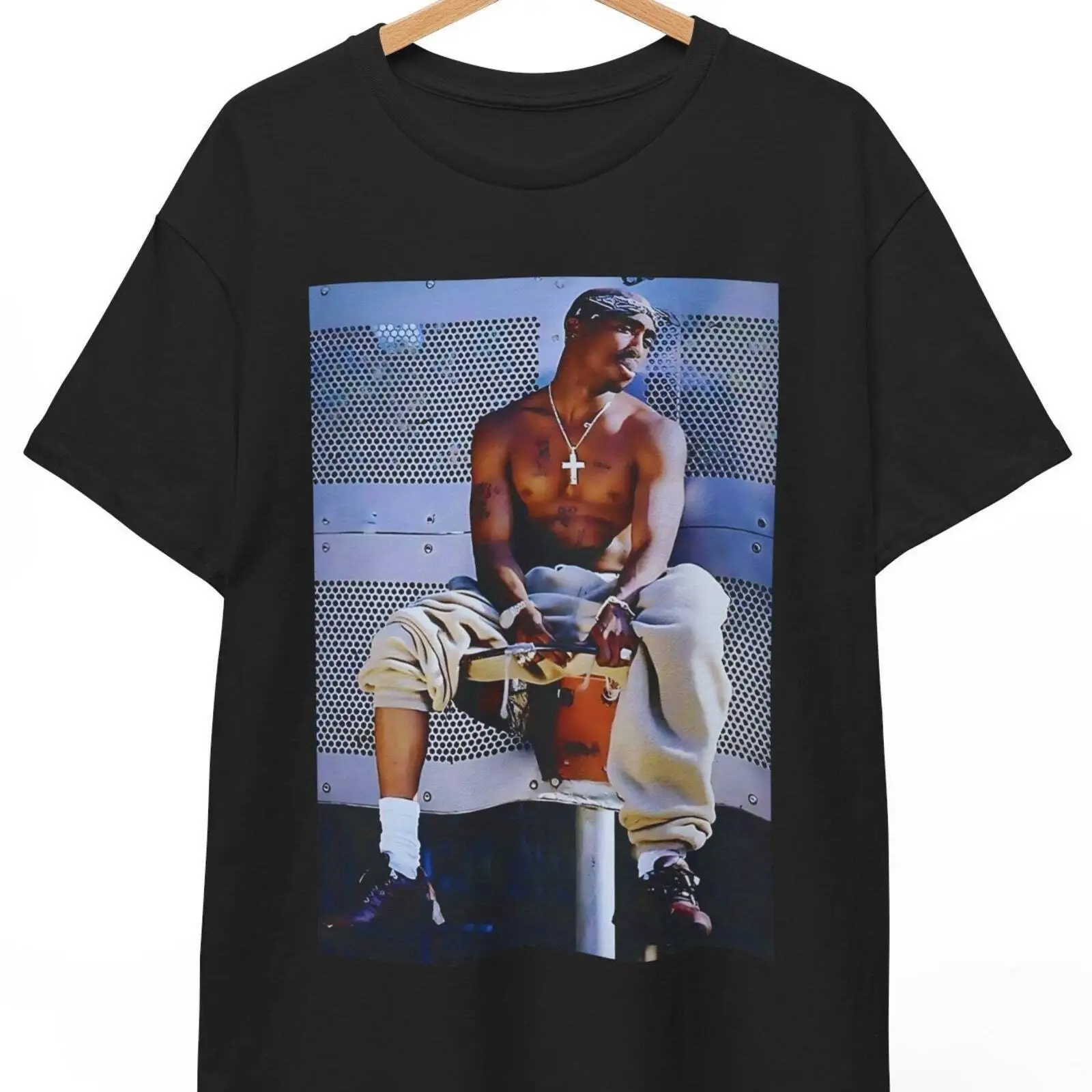 

Tupac фото NYC капюшон, редкая рубашка Tupac, фотосессия после над ободом, 2Pac Gra