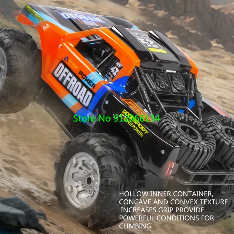 

1:14 Four-Wheel Drive Amphibious Short Course Remote Control Truck Vehicle 2.4G Off-road 360° Rotation High Speed RC Car Truck