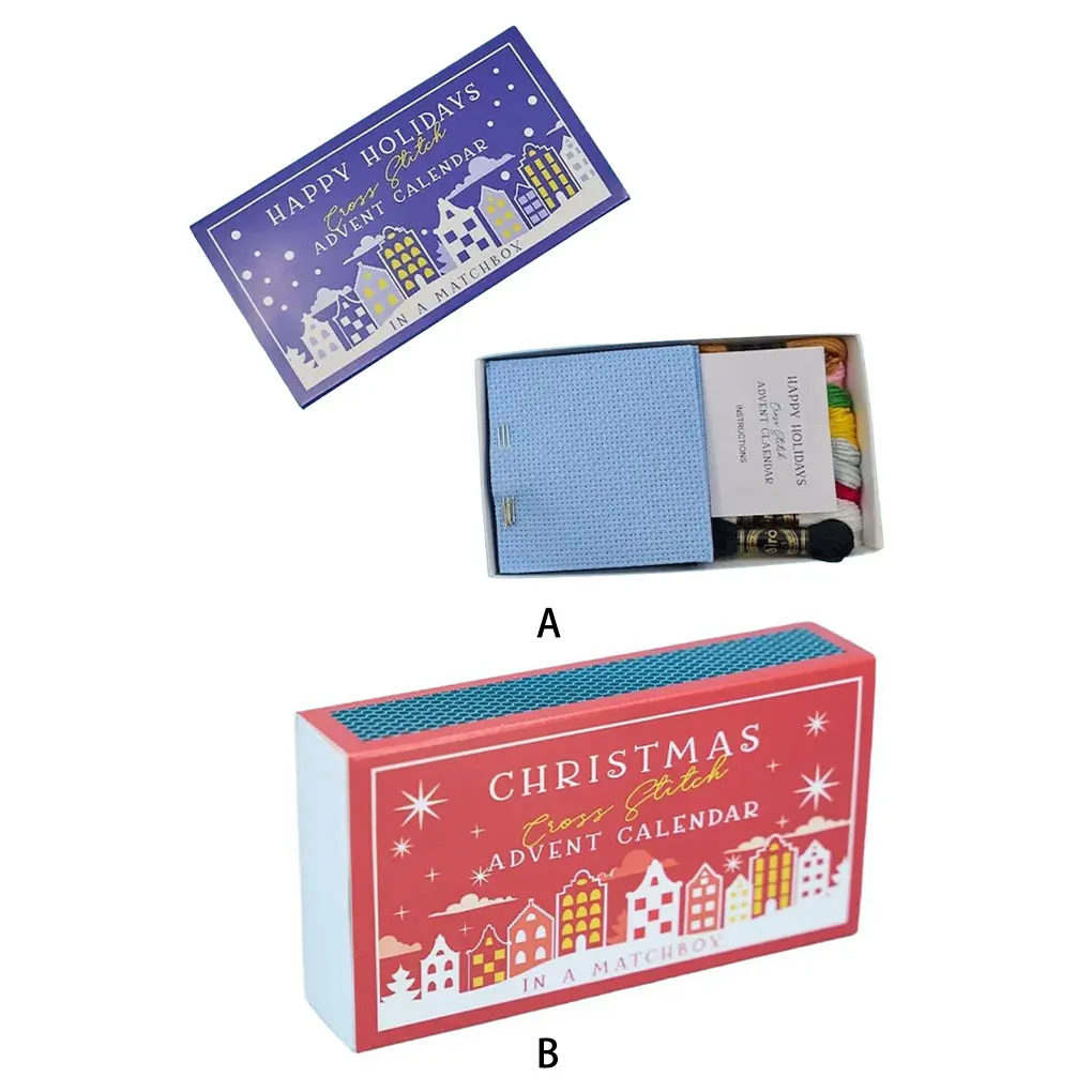 Embroidery Kit For Beginners Beautiful Cross Stitch Designs Mini Cross Stitch Project Sewing Kit