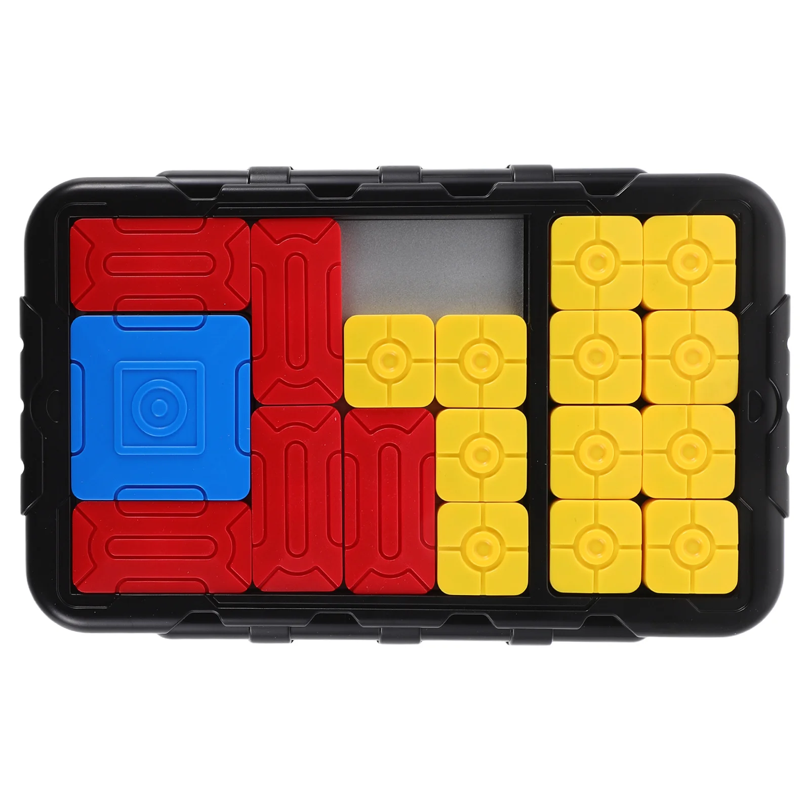 Jogo de quebra-cabeça deslizante placa colorida intensificador lógico educacional para viagens em família cérebro teaser presente de aniversário