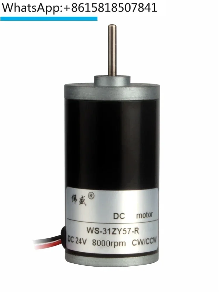 

31mm Electric Scissors Silent DC High Speed Motor 12V24V Adjustable Speed Forward and Reverse Micro Brushed Steel Pipe Motor