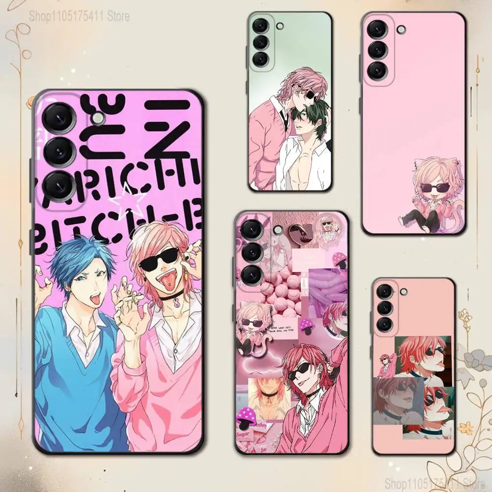 Ayato Yuri-S Yarichin Club Phone Case For Samsung Galaxy A 73,72,51,53,52,71,22,5G,Note,J7,8,9 Soft Black Cover