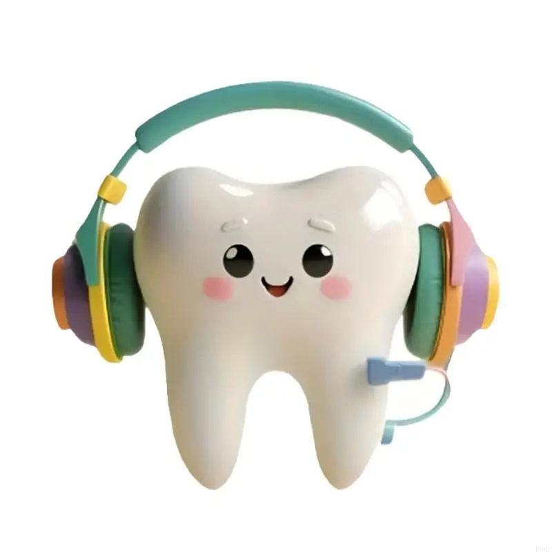 2025 New Fun Tooth Acrylic Car Hanging Pendant Ornament Adjustable Length Suitable For Rearview Mirror Home Decoration