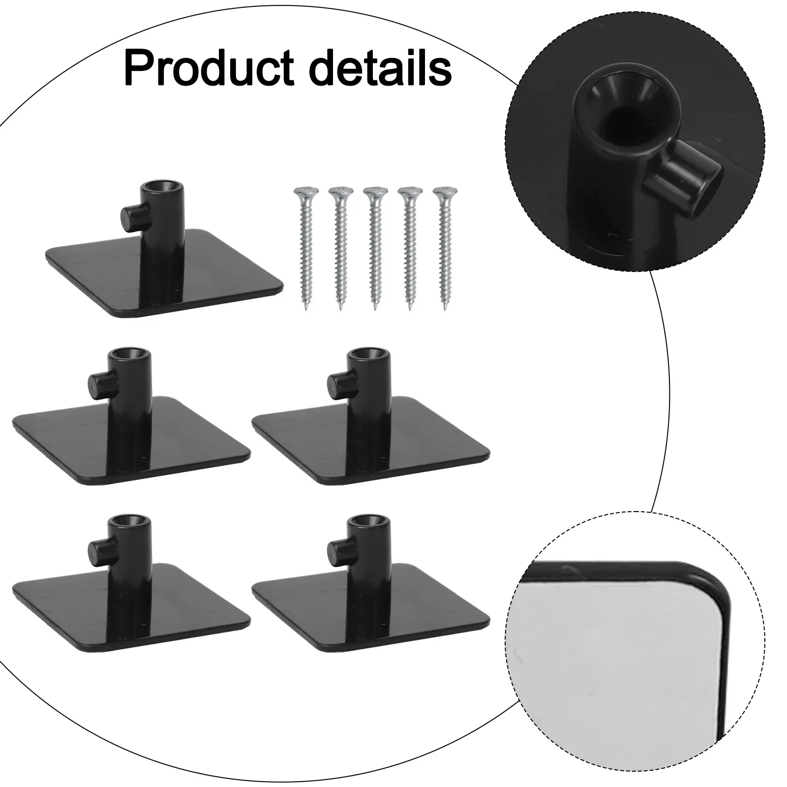 Home Baking 5cm*2.5cm Mixer Attachment Holders Blender Tool Storage Solution Flexible Installation Options High-quality Plastic