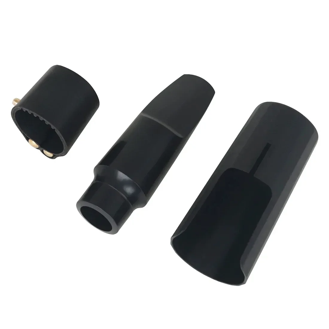 

Beyond Music Shop Store-Alto saxophone mouthpiece set plastic mouthpiece cap leather clip saxophone mouthpiece accessories