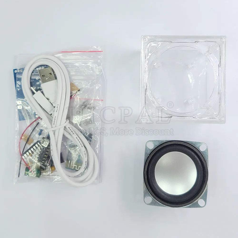 DIY Bluetooth Speaker Kit Electronics DIY Soldering Project Practice Solder Assembly DIY Electronic Kit Mini Speakers 1*3W