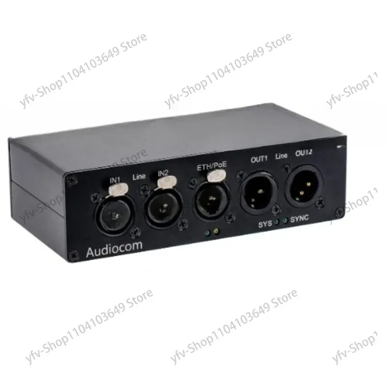 

Коробка интерфейса аудио-и сетевой передачи AES67