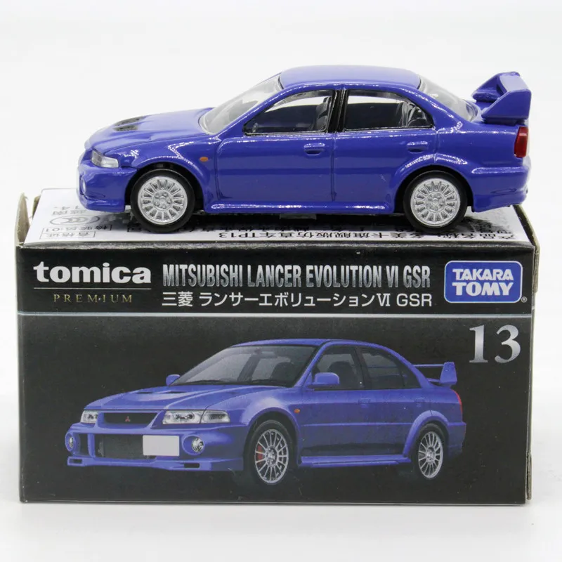 

TOMY Tomica 1:64 черная коробка TP13 EVO флагманский Премиум Литой Сплав модели автомобиля коллекционные подарки