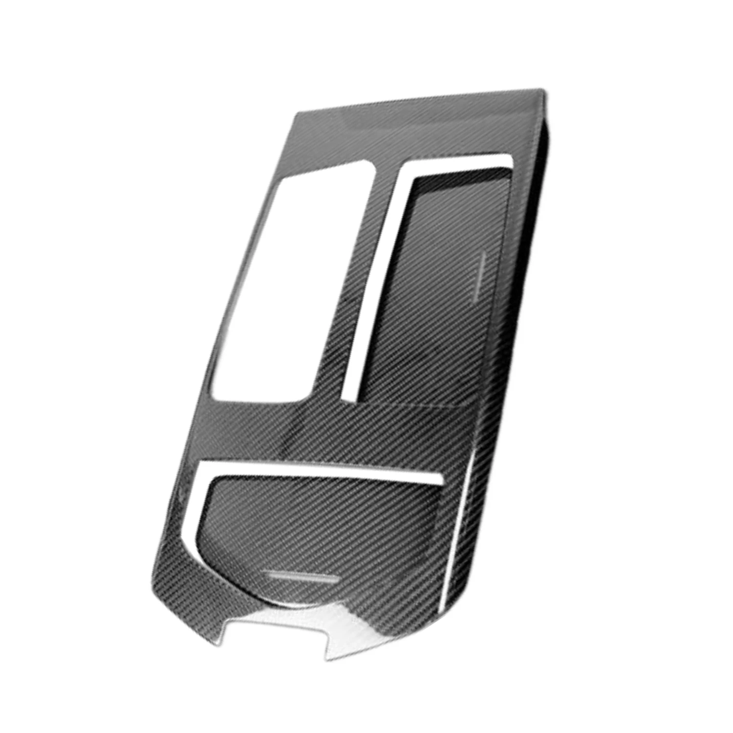 

Diy Carbon Fiber Center Style Console Panel Cover Trim For Maserati Ghibli 2013-2016 Black Gear Shift Car Replacement Parts