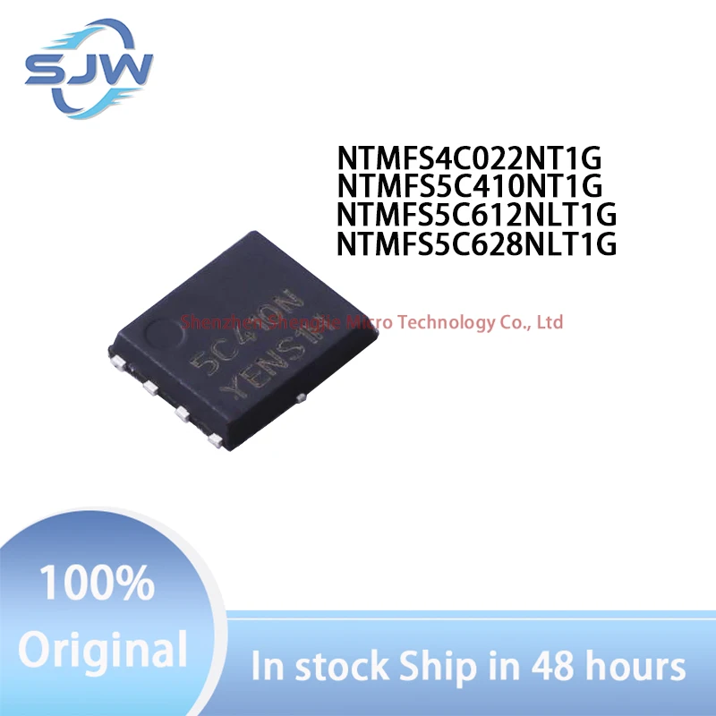 

NTMFS4C022NT1G NTMFS5C410NT1G NTMFS5C612NLT1G NTMFS5C628NLT1G Screen printing 4C022 5C410N 5C612N 5C628L SO8FL MOSFET transistor