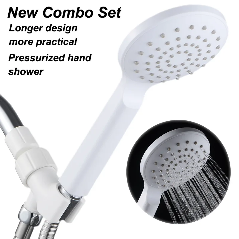 

Foreign Trade E-commerce Hot-selling Foreign Trade Bathroom Accessories American Concealed Shower Boom Tee Arm Hose Shower Set