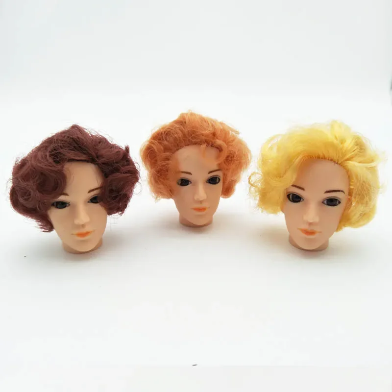 1/6 Doll Accessories Doll Heads For Ken Boy Doll 1/6 Men Boyfriend Prince Ken Male Doll\'s Heads For Boy Ken DIY Toys