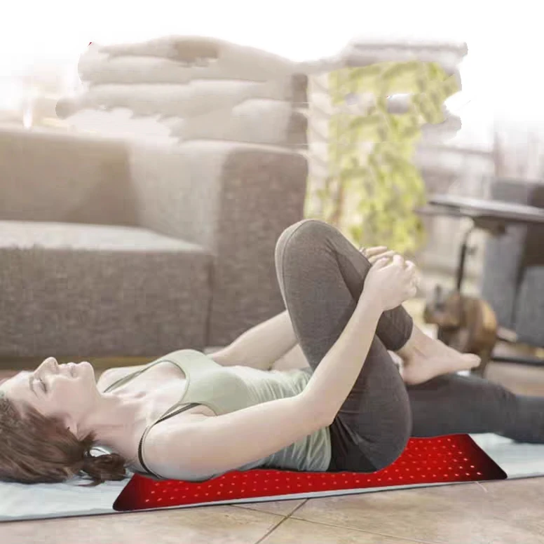 

High-Density LED Light Therapy Belt Near Infrared & Red Light Wearable Device for Body, Effective Knee Waist Elbow Pain Relief