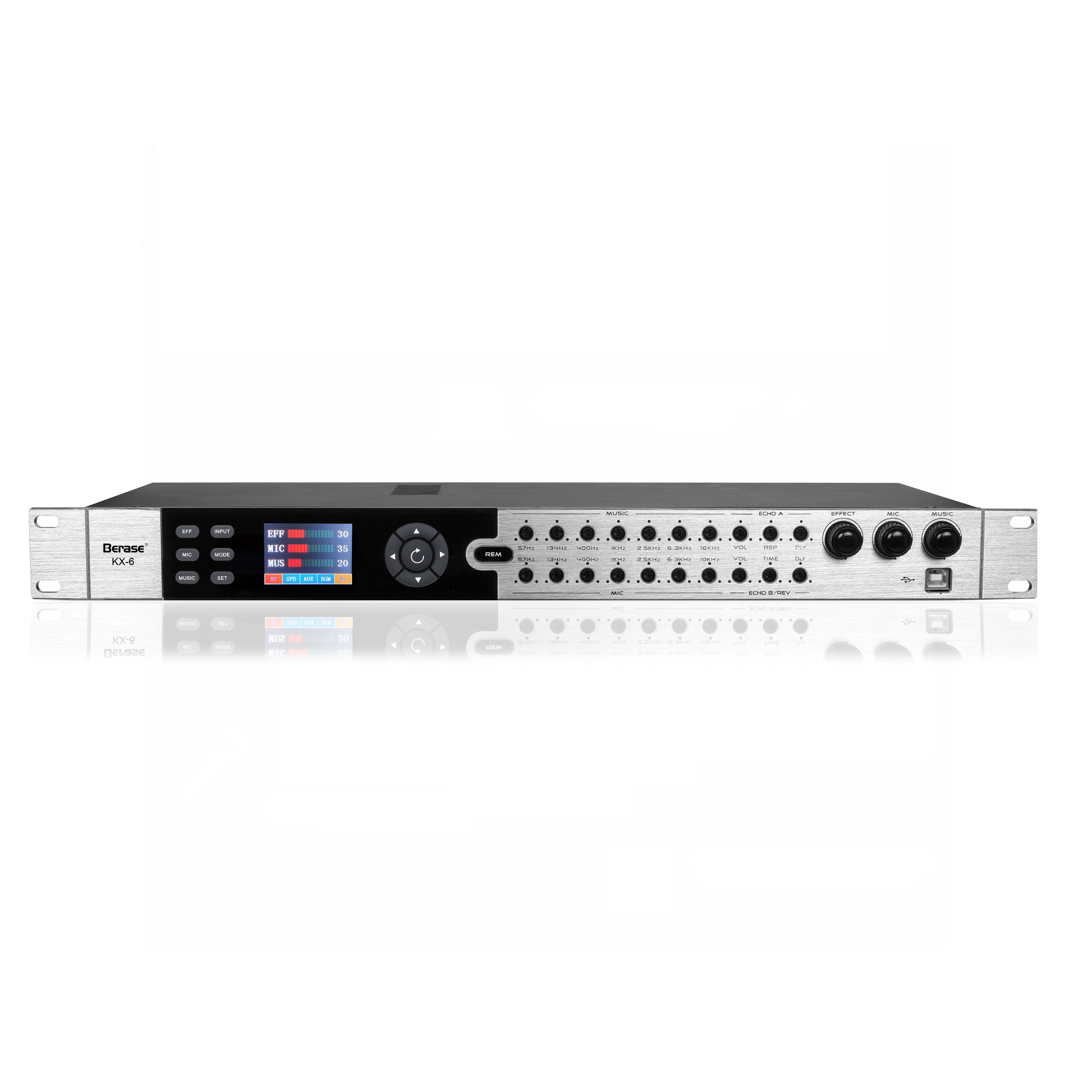 KX7 High quality Audio System Professional Sound audio processor Pre Amply Digital Sound Effect