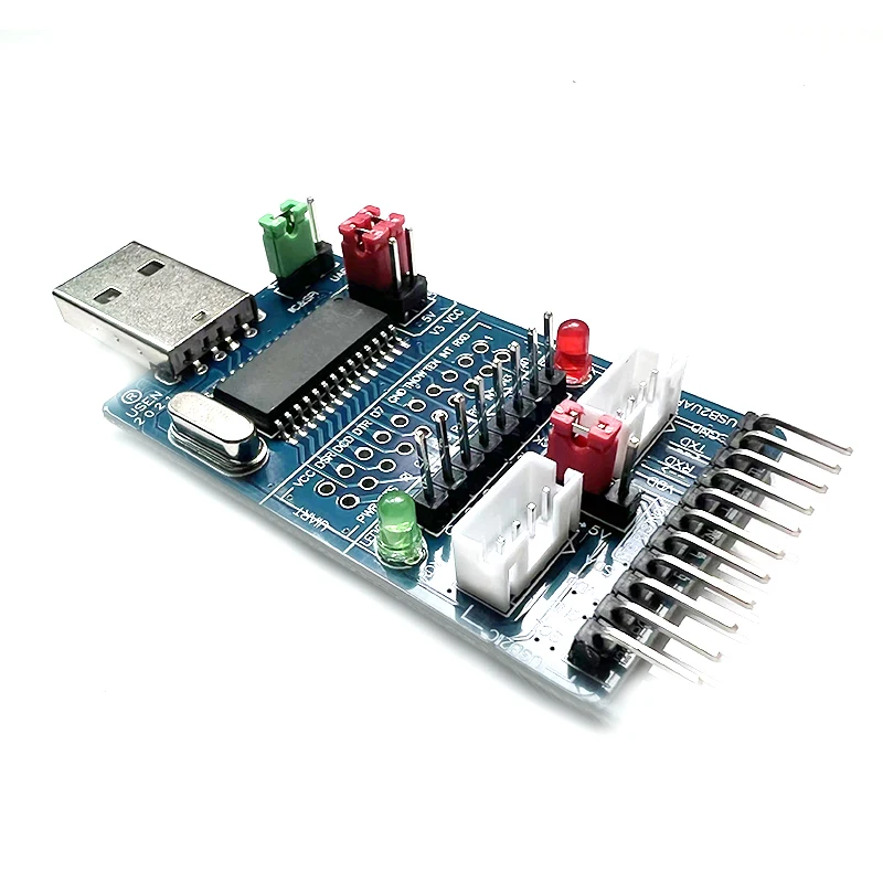 CH341A USB to I2C/IIC/SPI/UART/TTL/ISP adapter EPP/MEM parallel port converter